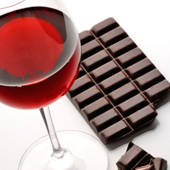 pairing wine and chocolate