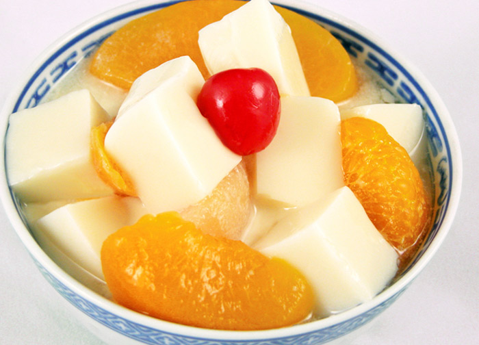 Almond Jelly (Almond tofu)